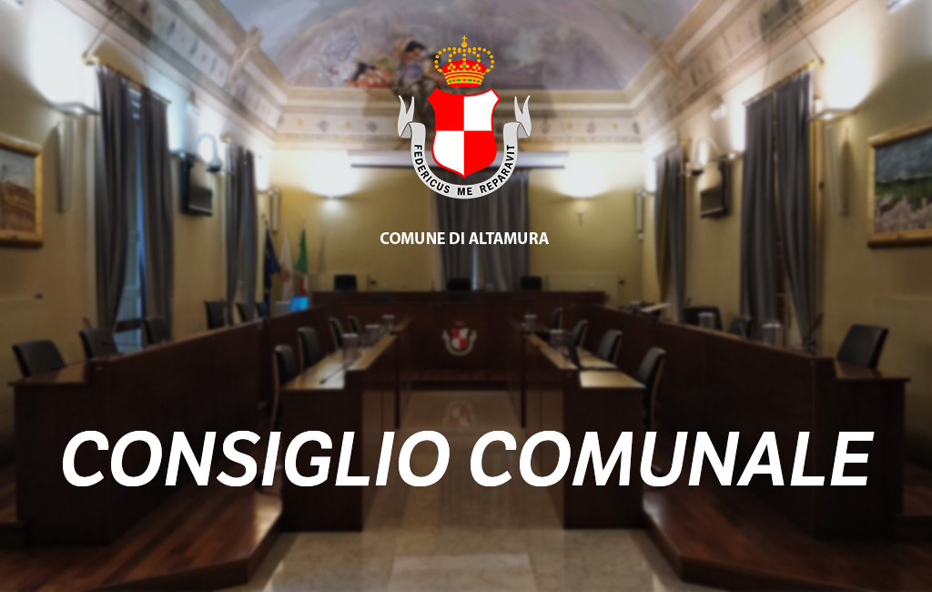 Convocazione del Consiglio comunale: ordine del giorno 20-23 dicembre 2024