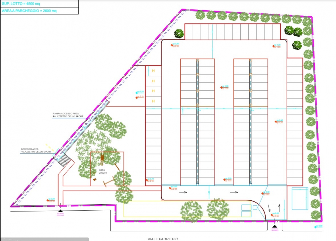 Approvato progetto per area parcheggio in viale Padre Pio