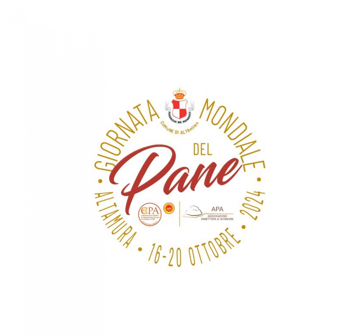 “Giornata Mondiale del Pane” 16-20 ottobre 2024